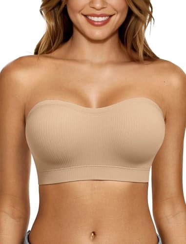 LetsJoli Push Up Strapless Bras for Women