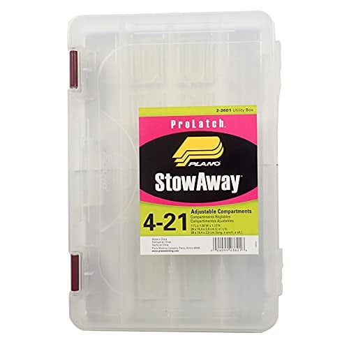 Plano 2-3601-00 Thin Stowaway with Adjustable Dividers