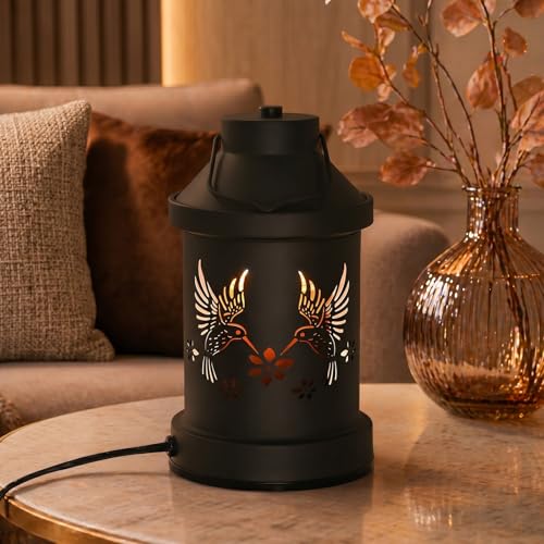 Eandisom Hummingbird Candle Warmer Lamp w/ Timer & Dimmer
