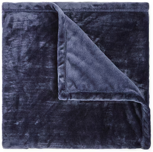 Home Expressions Velvet Plush Solid Throw Deal