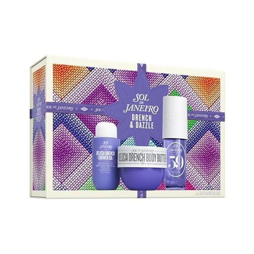 Sol de Janeiro Delicia Drench Vanilla Moisturizing Body Routine Gift Set Deal