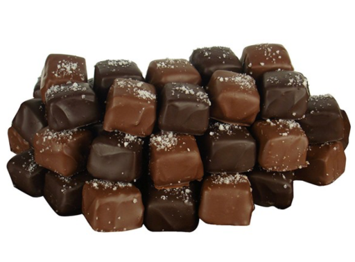 Fleur de Sel Chocolate Covered Caramels 64 Count