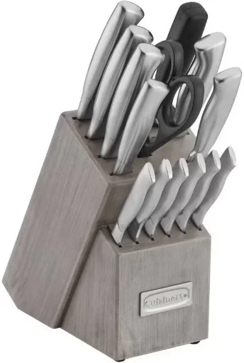 Cuisinart Classic Stainless Steel 15-Piece Knife Block Set Deal