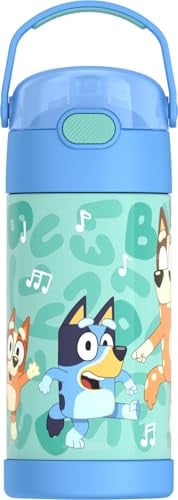 THERMOS Funtainer 12-oz Water Bottle w/ Straw (Bluey) Deal