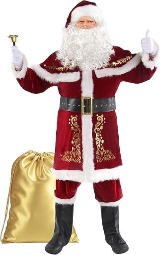 Christmas Santa Clause Costume