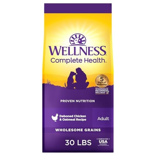 Wellness Complete Health Adult Dry Dog Food (Chicken & Oatmeal) 30-lb