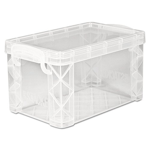 Advantus Super Stacker Storage Boxes, Hold 400 3 x 5 Cards