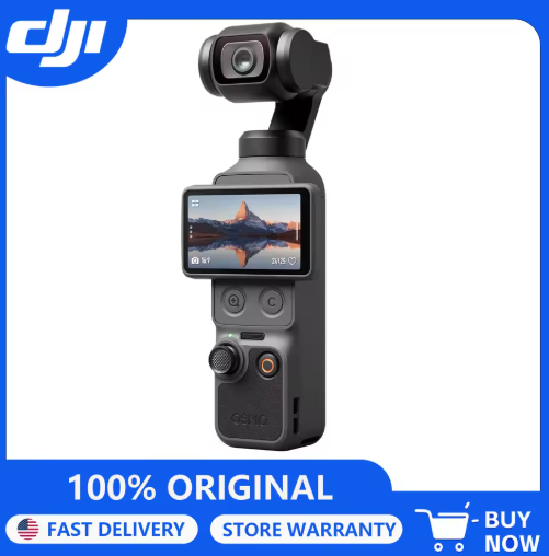 DJI Osmo Pocket 4 1" CMOS 4K/240fps 3-Axis Gimbal 107GB