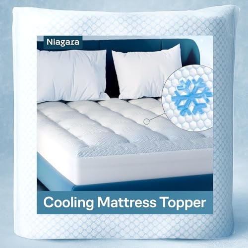 Cooling Queen Mattress Topper Fits 20 Inch Deep Deal