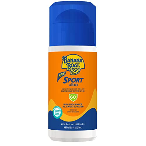 Banana Boat Sport Ultra SPF 60 Roll On Sunscreen 2.5-Oz