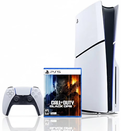 PlayStation 5 Slim Console + Call of Duty Black Op 7 1TB SSD