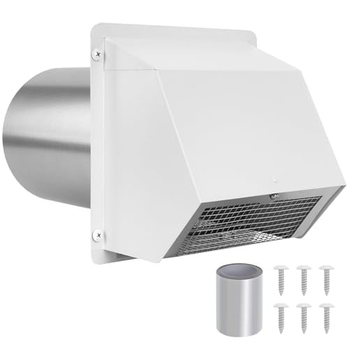 8" Dryer Vent Cover for Exterior Wall Deal