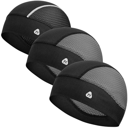 YANIKY Breathable Mesh Skull Cap Helmet Liner