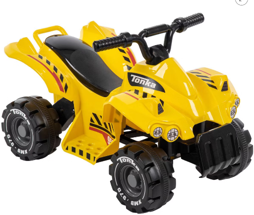 Huffy Tonka Truck 6V Ride-On Quad Deal