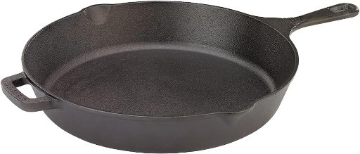 Mercer Culinary Pre-Seasoned Cast Iron Skillet 12-inch