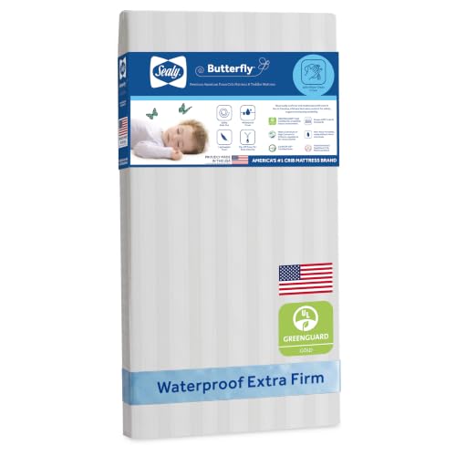 Sealy Baby Infant & Toddler Butterfly Crib Mattress Deal