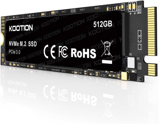 KOOTION 512GB PCIe 3.0 M.2 Internal Solid State Drive Deal