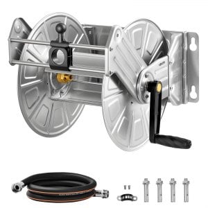 VEVOR Wall Mounted Garden Hose Reel 150ft Deal