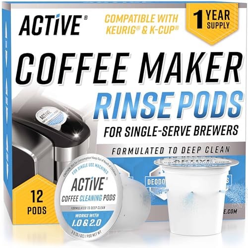 ACTIVE K-Cup Compatible Keurig Cleaning Pods 12-Pack Deal
