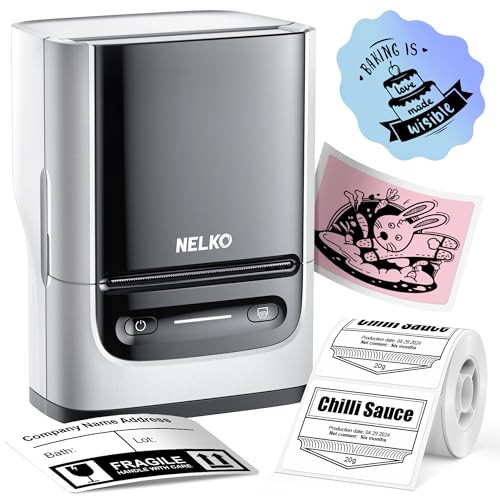 Nelko PM220 Bluetooth Thermal Label Maker