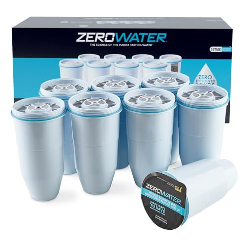 ZeroWater 5-Stage 0 TDS Replacement Filter 8-Pack