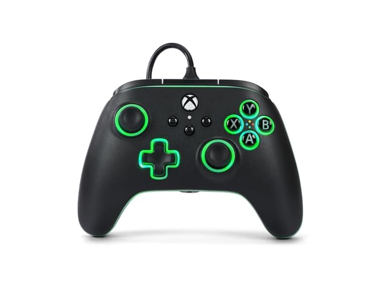 PowerA Advantage Lumectra Wired Controller for Xbox Series X|S/Xbox One/PC, Black Deal