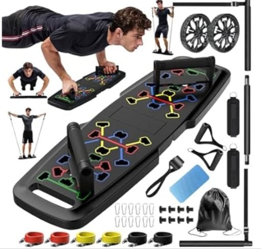 MQRW Push Up Board 20 Accessories