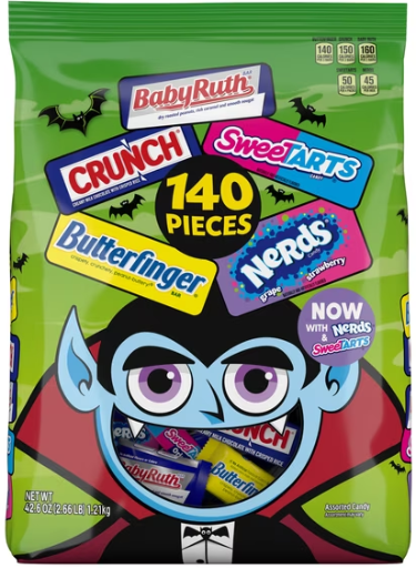 Walmart Halloween Candy Assortments