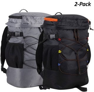 BODHI Pro Cyclone Bungee Travel 34L Backpack 2-Pack Deal