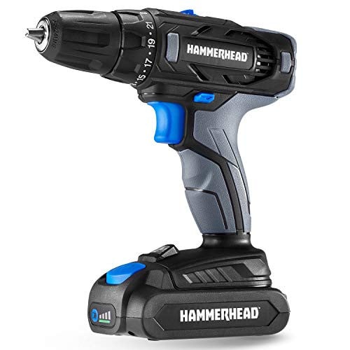 Hammerhead 20V 1.5Ah 2-Speed Cordless Drill Driver Kit Deal
