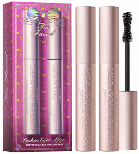 2-Count Too Faced Lashes Ever After Better Than Sex Mascara