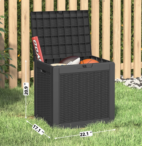 Bifanuo 31-Gallon Resin Deck Box