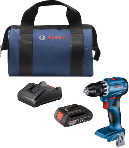 Bosch 18V 1/2" Brushless Cordless Drill/Driver Kit