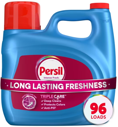 Persil Deep Clean Intense Fresh Liquid Laundry Detergent, 126 fl oz, 96 Loads Deal
