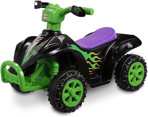 Monster Jam Kids' 6V ATV Quad Battery-Operated Ride-On Deal