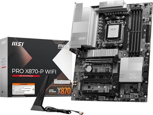 MSI PRO X870-P WIFI V1 ProSeries AM5 ATX Motherboard