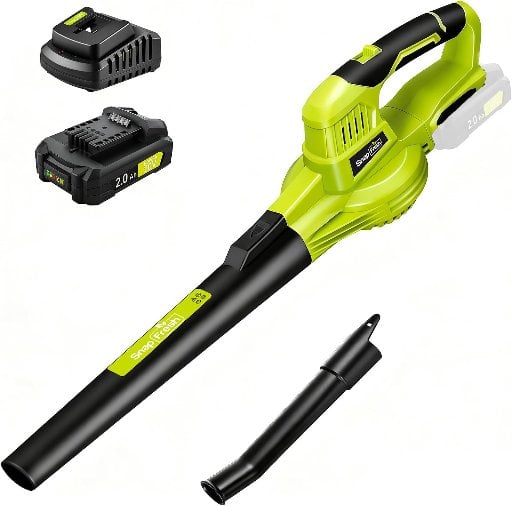 SnapFresh 20V Cordless Leaf Blower w/ 2.0Ah Battery & Charger Deal