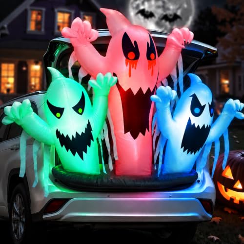 5-ft Inflatable Ghost with built-in LEDs