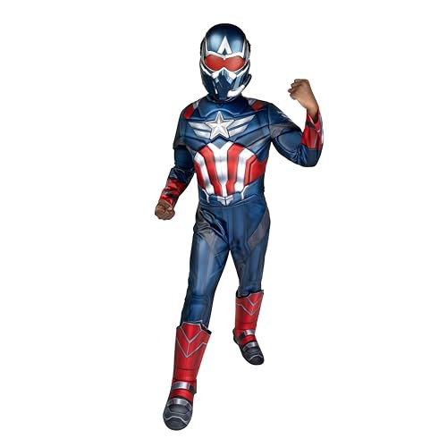 Marvel Captain America Official Youth Halloween Costume (L)