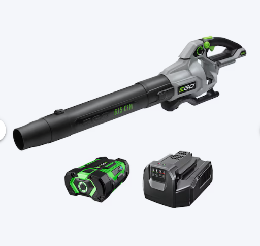EGO POWER+ 56-volt 615-CFM 170-MPH Battery Handheld Leaf Blower 2.5 Ah