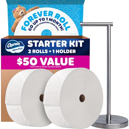 Charmin Toilet Paper Ultra Soft Forever Roll Starter Kit Deal