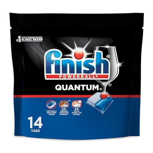Finish Quantum Dishwasher Pods Fresh Scent 14 Count
