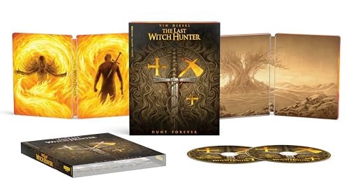 The Last Witch Hunter 4K ULTRA HD + BLURAY + Digital SteelBook Edition