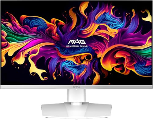 MSI MAG 272QPW QD-OLED X28 27-inch 2560 x 1440 Gaming Monitor, 280Hz