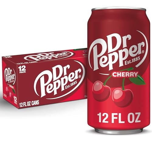 12-Pack 12-Oz Dr Pepper Cherry Soda