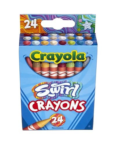Crayola Swirl Crayons 24-Count Deal