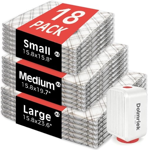 15Pcs Vacuum Seal Bags Deal