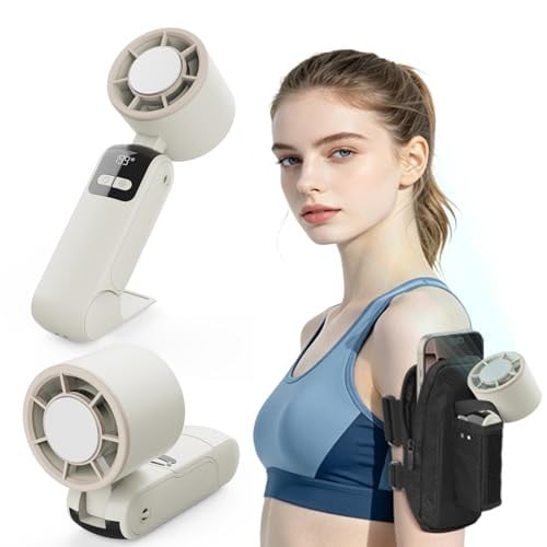 Portable Handheld Turbo Fan with Running Armband Deal