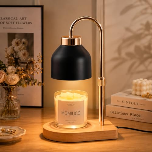  Black Glass Candle Warmer