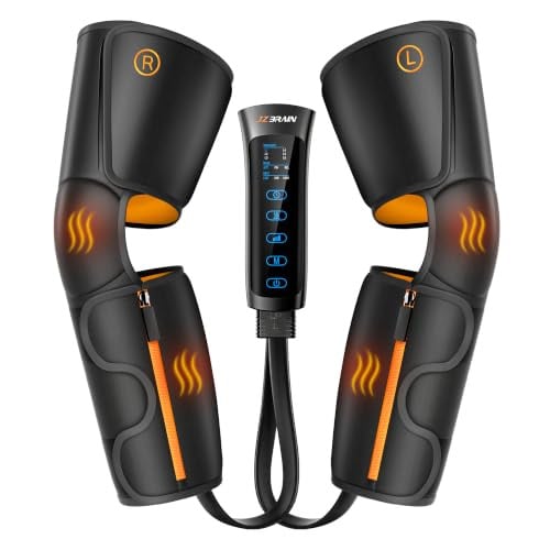 JZBRAIN Air Compression Leg Massager with Heat: Calf, Knees & Thigh Recovery Compression System Deal